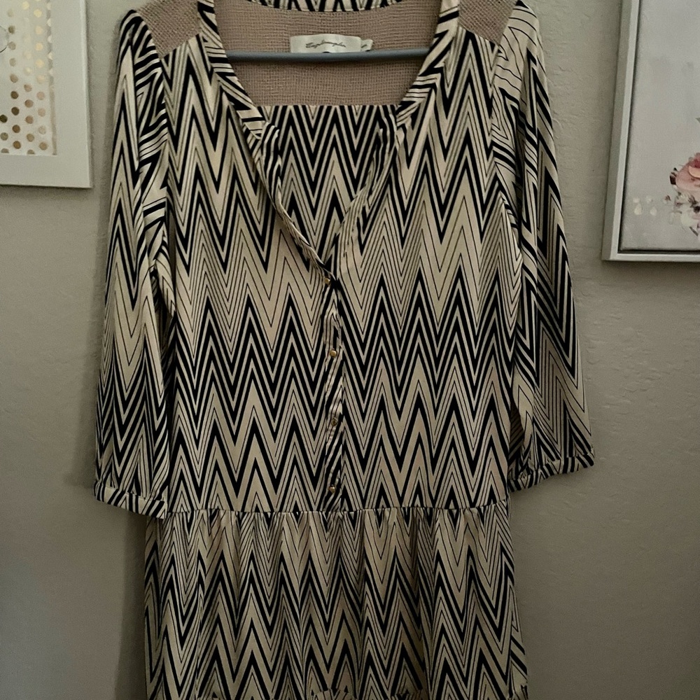 Anthropologie t-bags Los Angeles sheath oversized mini SZ small